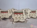 Дървен монетник „Карта на България“ – български монети 1999–2025, снимка 6
