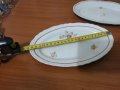 Стар български порцелан плато елипса, снимка 8