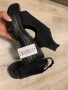 Спортни летни черни сандали от плат на платформа НОВИ, снимка 6