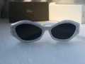 Dior 2024 дамски слънчеви очила 2 цвята черни бели, снимка 7