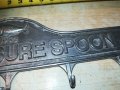 fish maeasure spoon-1952-внос france, снимка 5