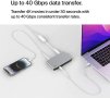 Belkin Thunderbolt 4 Док станция USB-C 96W 8K Дисплей Бърз Трансфер, снимка 2