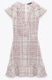 СУПЕР СЛАДКА рокля ZARA, букле, реален размер XS /S. 26 лв., снимка 1 - Рокли - 40645935