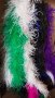  Боа от щраусови пера ( черна, бяла, розова, зелена, лилава), снимка 1 - Рокли - 31477678