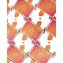 карти за игра BICYCLE NEON ORANGE BUMP нови  Колодата Bicycle Neon Orange Bump е специално създадена, снимка 3