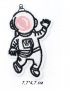 Космонавт Астронавт апликация за дреха дрехи самозалепваща се