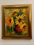 Красиви Авторски картини маслени бои,, Стръкче Любов ", снимка 1