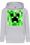Детски Суитчър/Суитшърт Minecraft creeper face 2,Minecraft,Игра,Подарък,Изненада,Забавление,Рожден Д, снимка 2