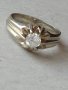 Златен 18к пръстен с Брилянт 0.65 карата/бяло злато диамант/, снимка 10