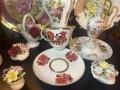 Lomonosov Imperial Porcelain Factory "Red Rooster" tea cup and saucer Код P1956, снимка 8