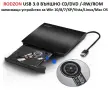 RODZON USB 3.0 ВЪНШНО ПРЕНОСИМО CD / DVD / -RW / ROM ЗАПИСВАЩО У-ВО, снимка 1