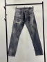 DSQUARED2 Мъжки Сиви Дънки С Накъсан Ефект Код V.B.85, снимка 1