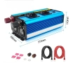 2000W/ 4000W инвертор чиста синусоида, 24V - 230V с дистанционно и кабели, снимка 8