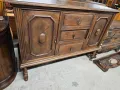 Контрабюфет изработен изцяло от масив ( материал орех), снимка 2