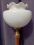 Комплект от две  лампи с бели стъклени абажури, снимка 5