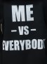 Нов детски суичър с дигитален печат Me VS Everybody, снимка 2