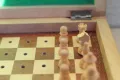 Дървен шах миниатюра, снимка 5