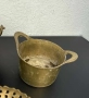 красива стара месингова купа, снимка 1