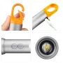 Мощен LED фенер къмпинг преносима лампа USB зареждане за риболов палатка туризъм аварии автомобил, снимка 11