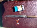 Стар кован нож, каракулак, буйновски , снимка 1 - Антикварни и старинни предмети - 44352994