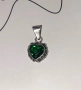 Heart silver pendant, снимка 5