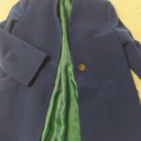 Лилаво палто (манто) - фино, леко, размер L, снимка 1 - Палта, манта - 32082520