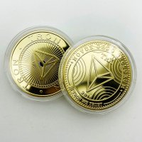 Трон монета / TRON coin ( TRX ) 2 - Gold, снимка 5 - Нумизматика и бонистика - 39116034