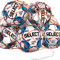 Мрежа за топки Select нова , за 14-16 броя. Подходяща за съхранение и пренасяне на топки с размер от, снимка 1 - Футбол - 29595169