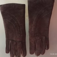 Кожени кафеви ръкавици, снимка 2 - Други - 40677664