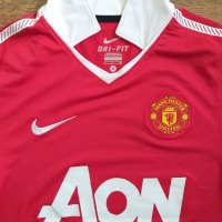 Nike Manchester United - страхотнао мъжка тениска КАТО НОВА, снимка 3 - Тениски - 29477060