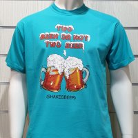 Нова мъжка тениска с трансферен печат Two Beer or not Two Beer, бири, алкохол, снимка 7 - Тениски - 28263539