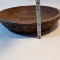 Масивна дърворезбована чиния , снимка 8 - Декорация за дома - 37919405