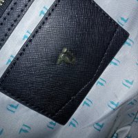 Черна чанта Trussardi jeans , снимка 7 - Чанти - 38888097