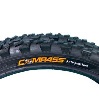 Външна гума за велосипед COMPASS (20 х 1.95) Защита от спукване - 4мм, снимка 7 - Части за велосипеди - 28490980
