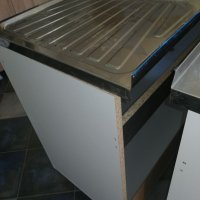 Кухненски шкаф с мивка бордова 120/50, снимка 3 - Кухни - 36601234