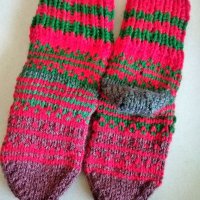 Детски шарени чорапи, снимка 1 - Други - 34248672