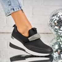 Дамски обувки H-13 black, снимка 4 - Дамски ежедневни обувки - 40655106