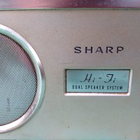 SHARP BY 488 HI FI  Радио, снимка 5 - Радиокасетофони, транзистори - 29514539