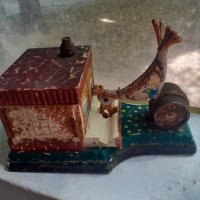 Стара невероятна руска играчка -табакера за цигари, снимка 2 - Антикварни и старинни предмети - 37218480