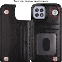 Нов флип кожен калъф / кейс за телефон Samsung A22 Защита Самсунг, снимка 5 - Калъфи, кейсове - 36800838