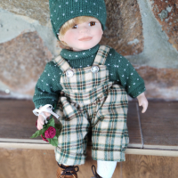 Стара Порцеланова кукла 50см, снимка 17 - Колекции - 44601958
