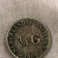 Лот от сребърни монети Нидерландски гулдени различни номинали и години, снимка 10 - Нумизматика и бонистика - 40504842