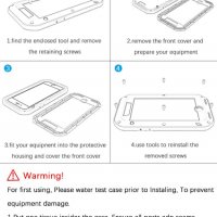 Водоустойчив калъф за Samsung Galaxy A70, снимка 5 - Калъфи, кейсове - 38156404