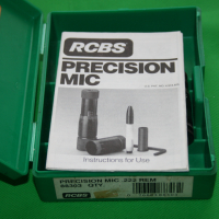 Матрици RCBS PRECISION MIC .222 Rem, снимка 3 - Оборудване и аксесоари за оръжия - 44803121