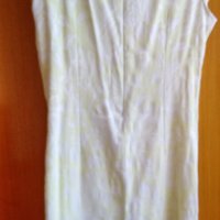 Красива памучна рокля в цвят капучино, снимка 3 - Рокли - 29829371