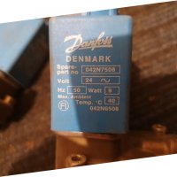 Danfoss  електромагнитен клапан 24 VAC  1/2″  и  3/4″, снимка 3 - Други машини и части - 36680116