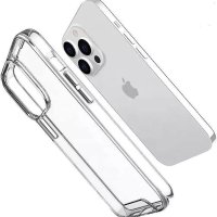 Прозрачен Кейс SPACE CASE за Apple iPhone 15 | 15 Pro | 15 Pro Max | 15 Plus, снимка 5 - Калъфи, кейсове - 42334316
