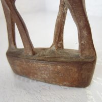 антилопа газела дървена фигура дърворезба, снимка 5 - Статуетки - 29592030