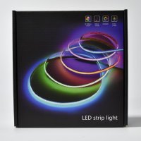 COB LED лентови светлини 5M RGB, 576 LEDs/m CRI 90+ DC12V (захранването не е включено), снимка 8 - Лед осветление - 42278967