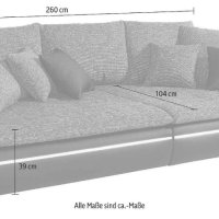 Диван XXL Big sofa Haiti на Mr. Couch внос от Германия., снимка 3 - Дивани и мека мебел - 42628645